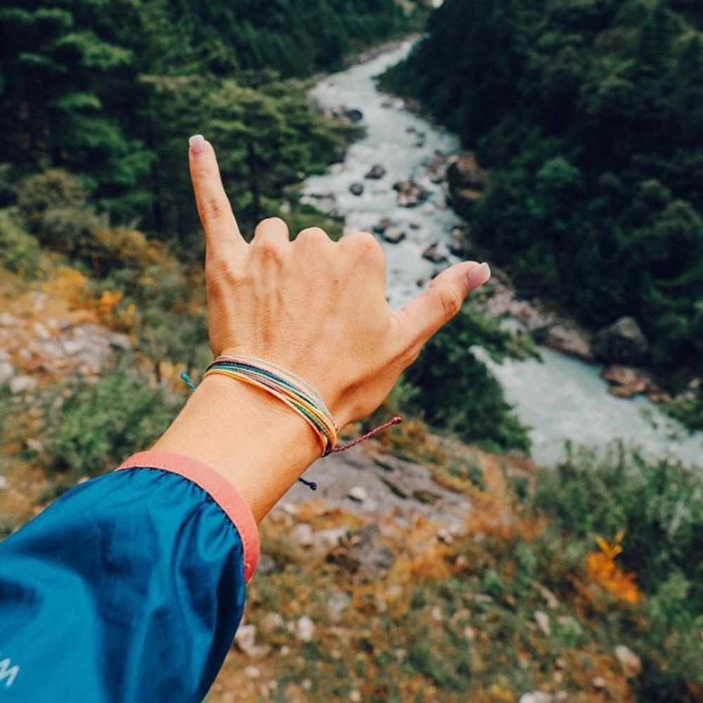 Pura Vida Rainbow Bracelet
